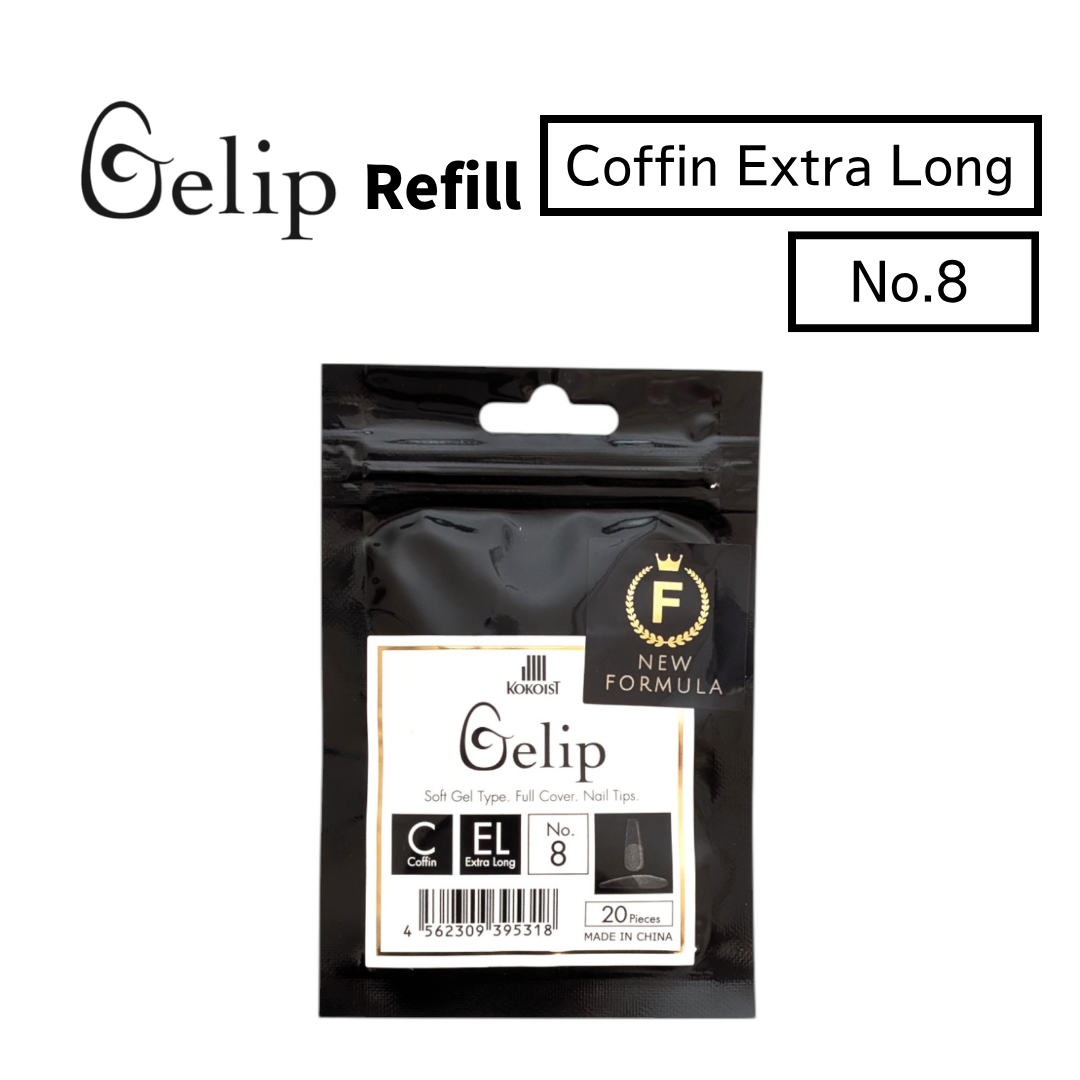 Gelip Coffin Extra Long Refill No.00～No.9 CEL