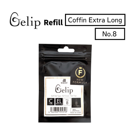 Gelip Coffin Extra Long Refill No.00～No.9 CEL