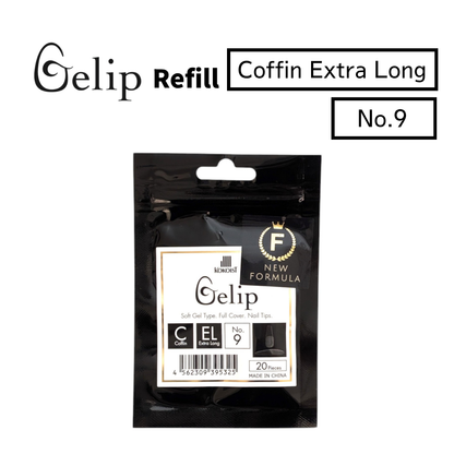 Gelip Coffin Extra Long Refill No.00～No.9 CEL