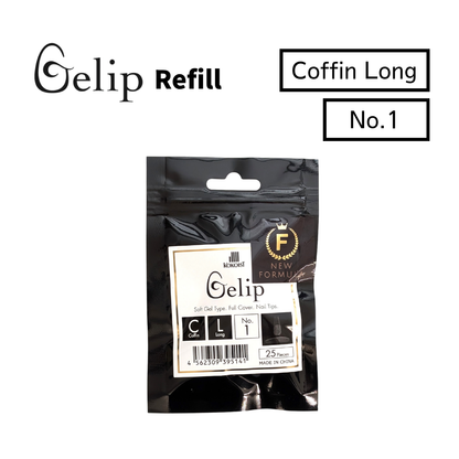 Gelip Coffin Long Refill No.00～No.9 CL