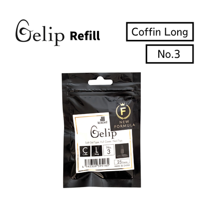 Gelip Coffin Long Refill No.00～No.9 CL