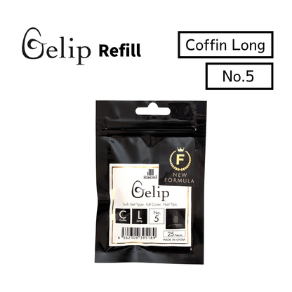 Gelip Coffin Long Refill No.00～No.9 CL