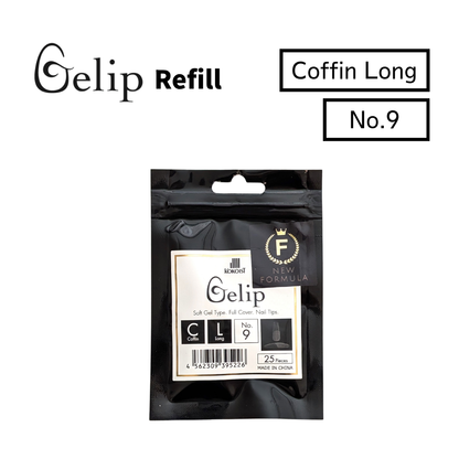 Gelip Coffin Long Refill No.00～No.9 CL