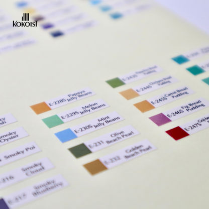全色SET】Color Gel E001-E331（252色） – KOKOIST ONLINE SHOP