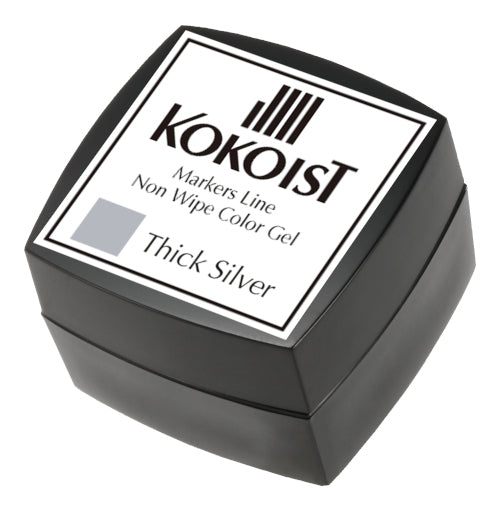 Markers Line Non Wipe Color Gel ML-04 Thick Silver