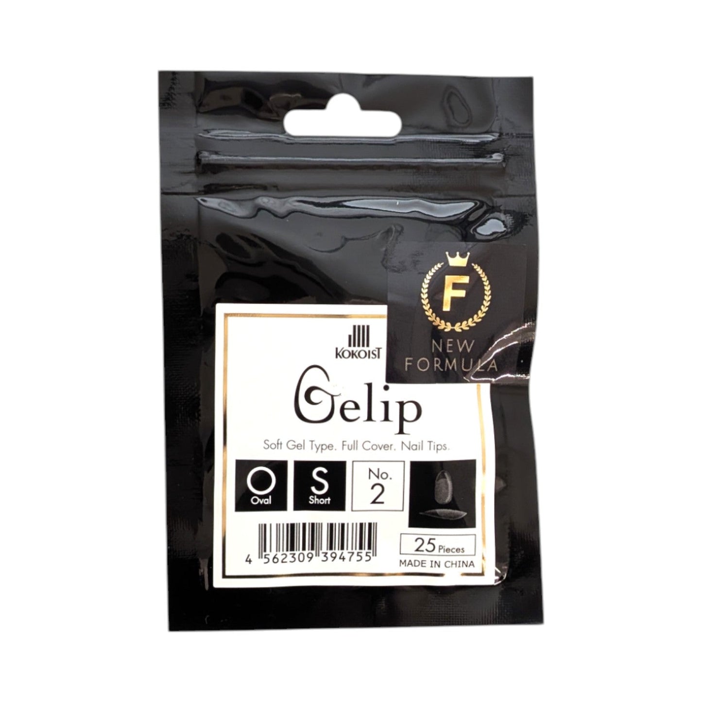 Gelip Oval Short Refill No.00～No.9