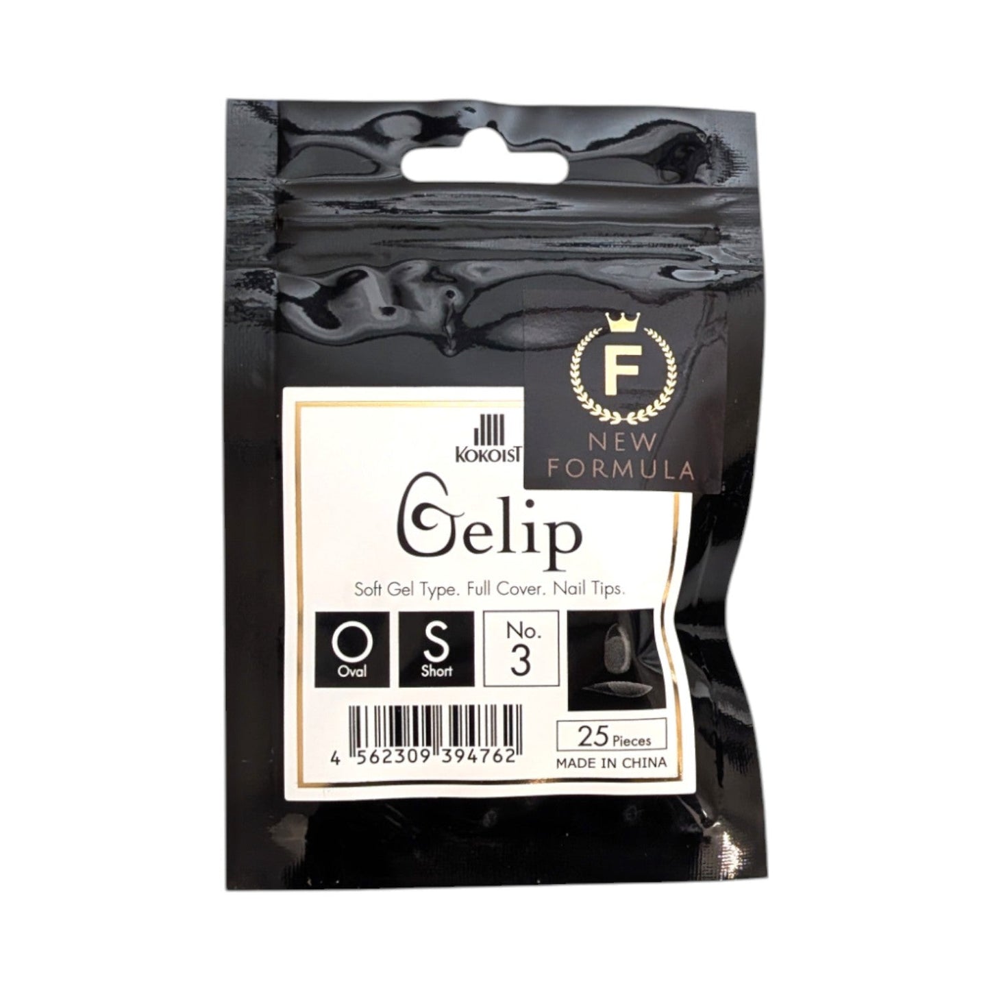 Gelip Oval Short Refill No.00～No.9