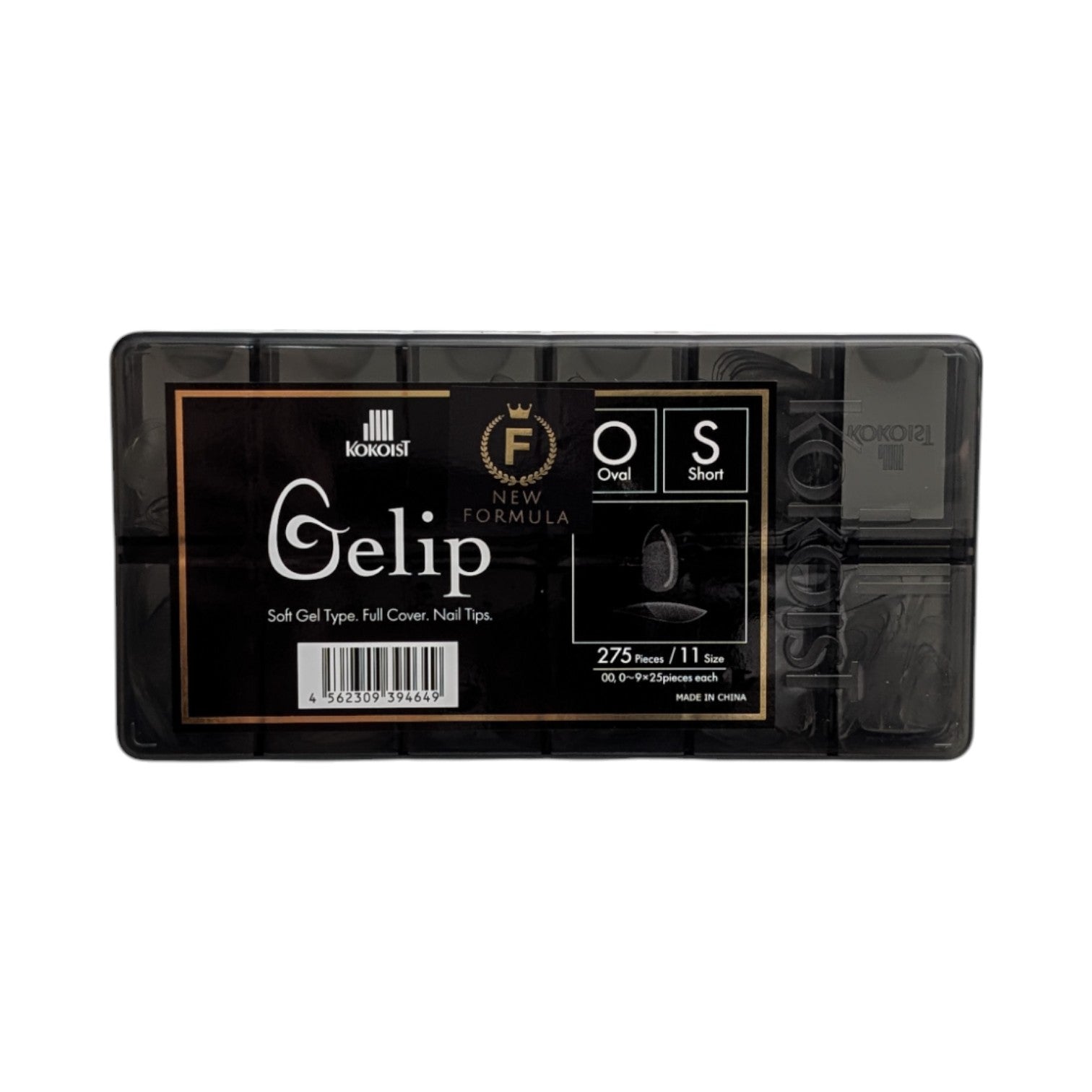 Gelip Oval Short Assorted Pack(No.00~No.9)