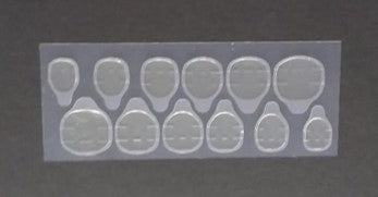 Press on tip sticker (Gel type seal)