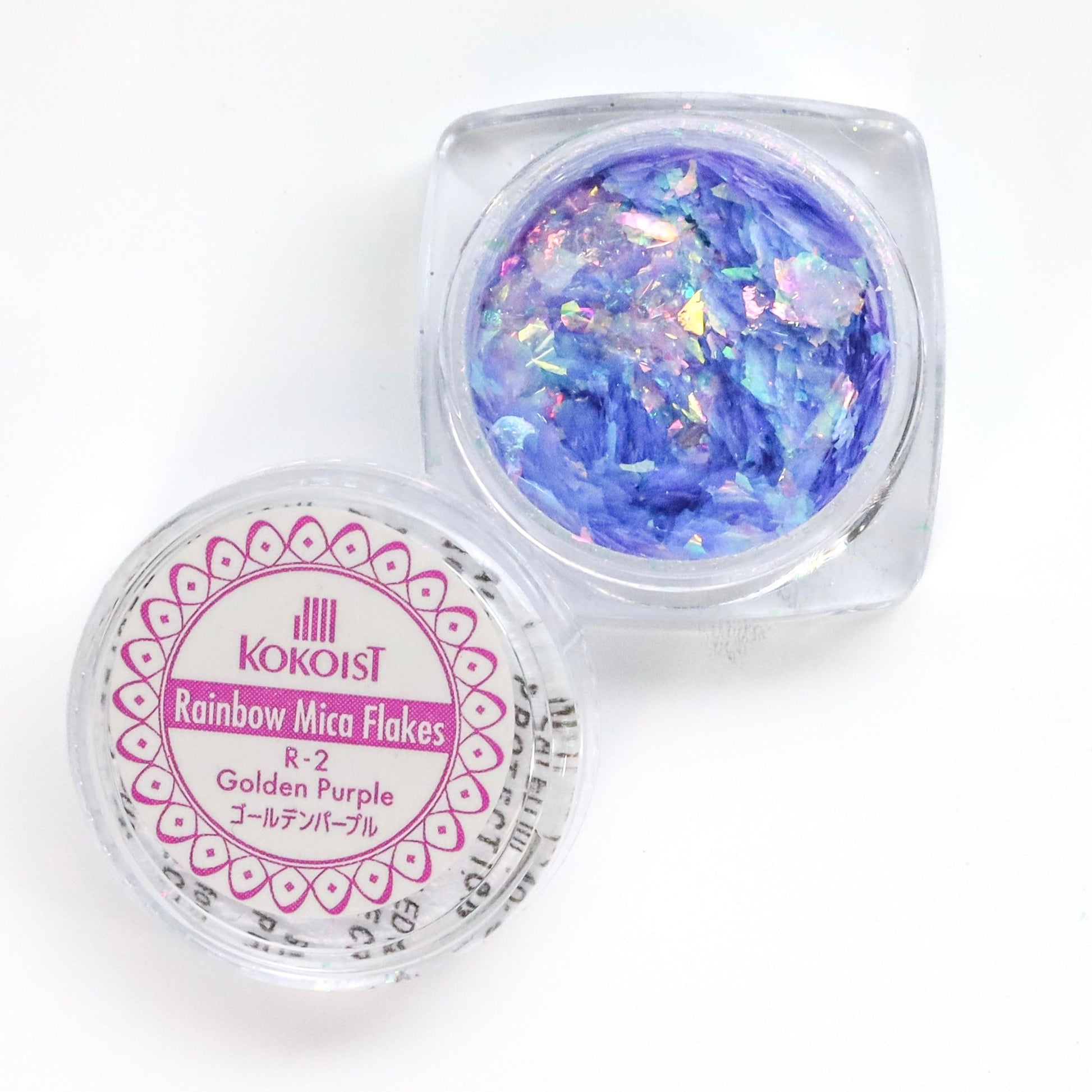 Rainbow Mica Flakes R-2 Golden Purple
