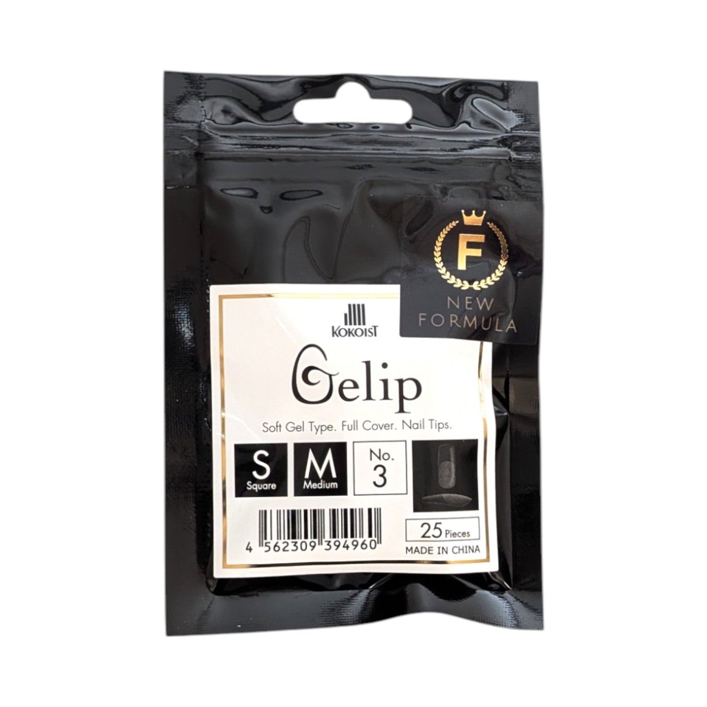 Gelip Square Medium Refill No.00～No.9