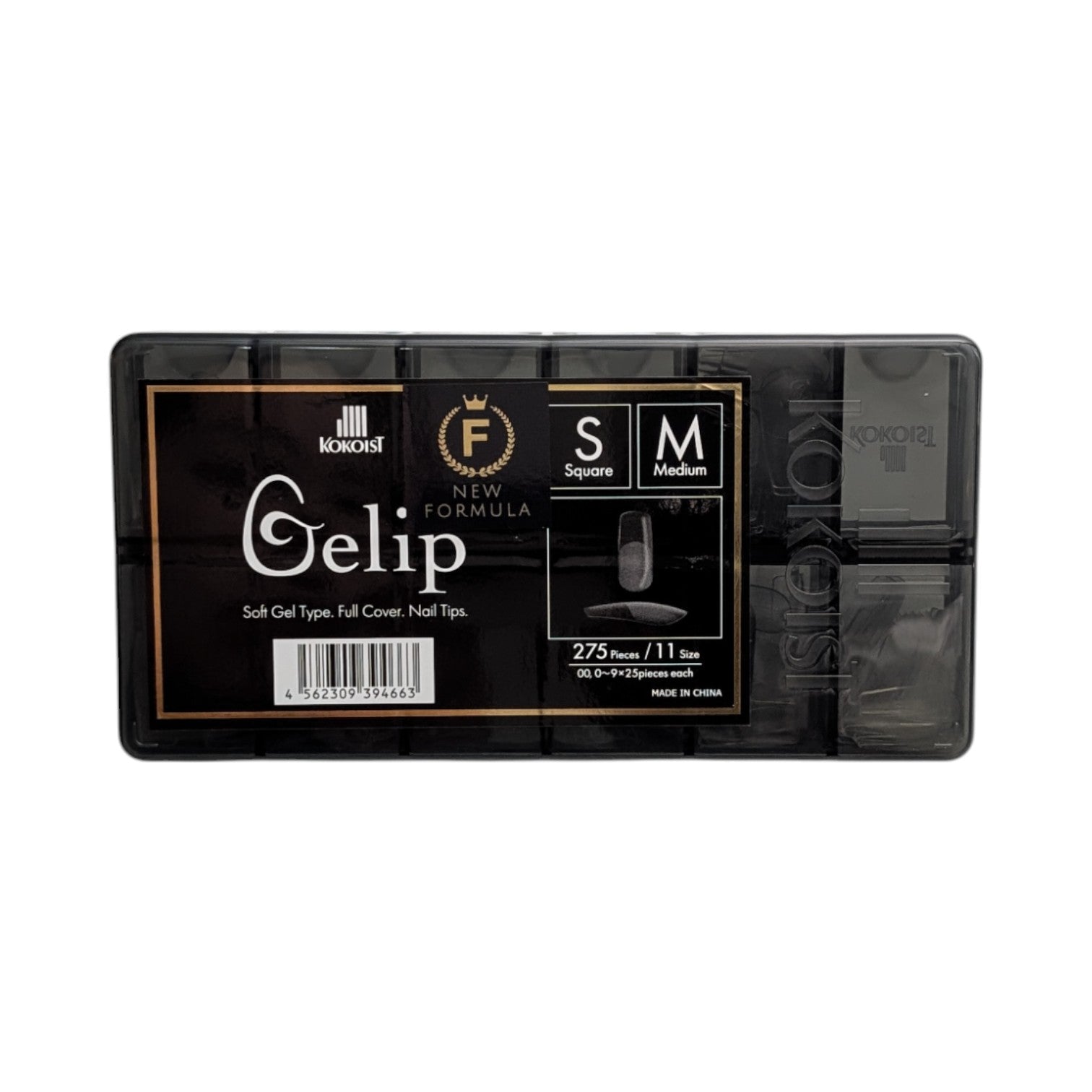 Gelip Square Medium Assorted Pack(No.00~No.9)