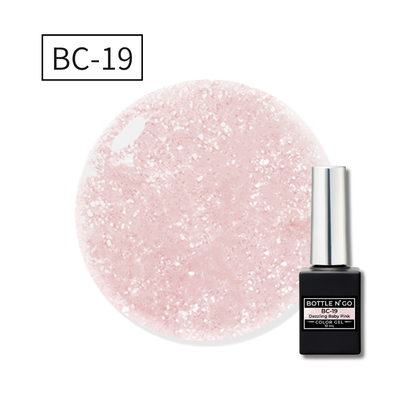 BOTTLEN’ GO Color Gel BC-19 Dazzling Baby Pink