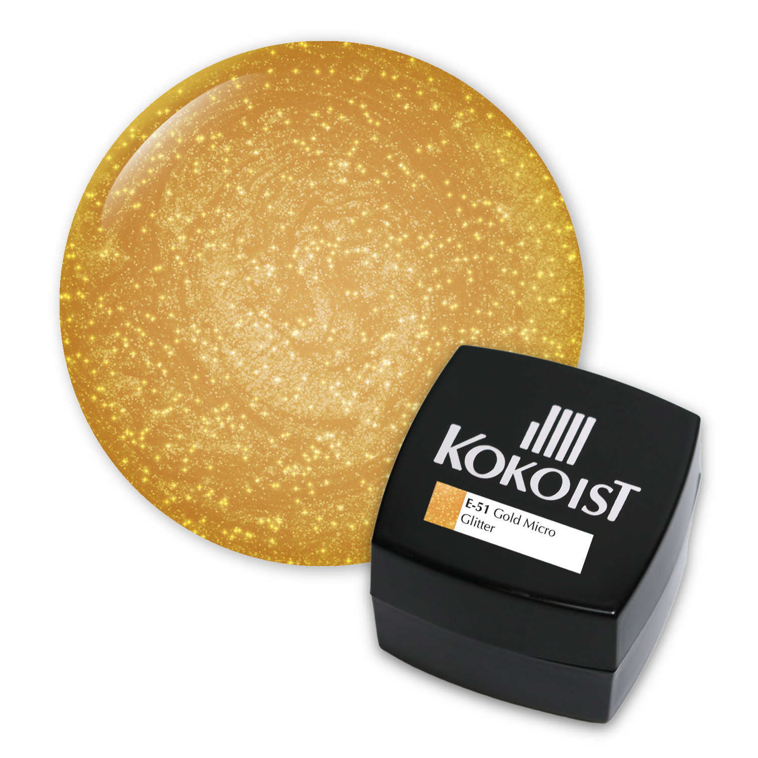 E-051 Gold Micro Glitter