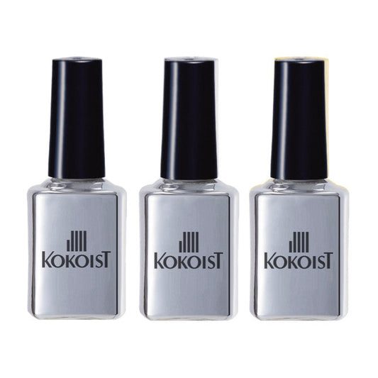 KOKOIST空ボトル(15ml)　SILVERx黒キャップ 3本