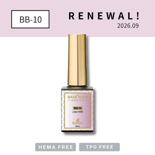 RENEWAL★ BASE'N GO Tinted Base Gel BB-10 Lilac Milk