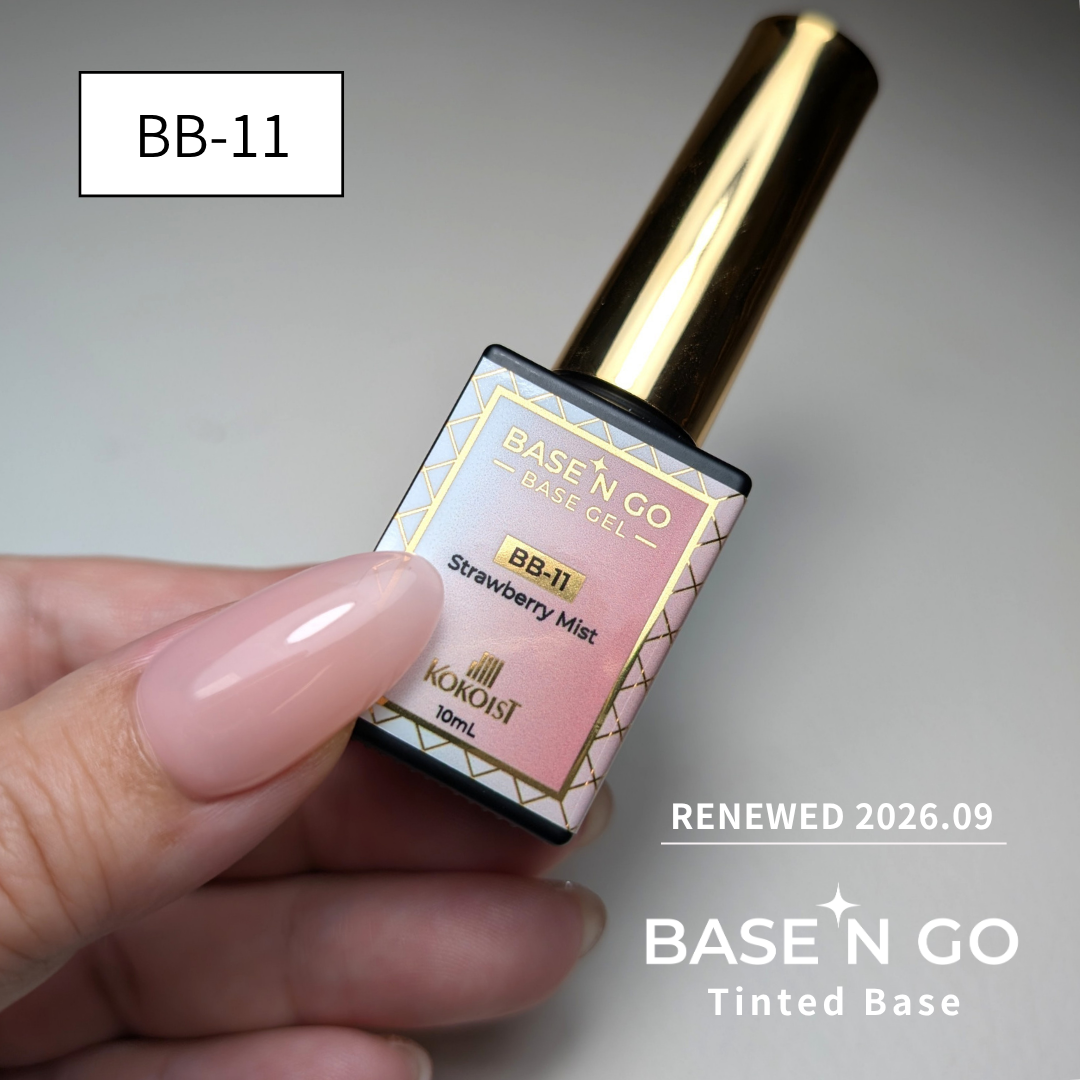 RENEWAL★ BASE'N GO Tinted Base Gel BB-11 Strawberry Mist