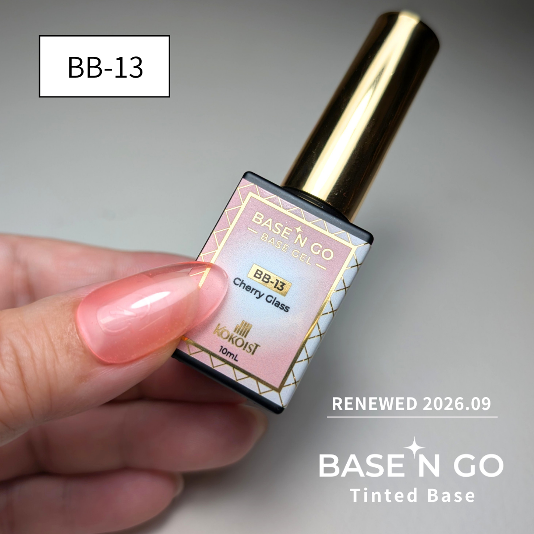 RENEWAL★ BASE'N GO Tinted Base Gel BB-13 Cherry Glass