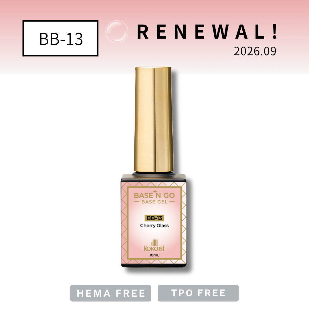 RENEWAL★ BASE'N GO Tinted Base Gel BB-13 Cherry Glass