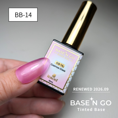 RENEWAL★ BASE'N GO Tinted Base Gel BB-14 Cosmos Glass